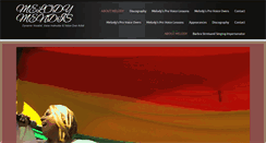 Desktop Screenshot of melodymendis.com